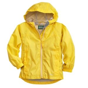L.L. Bean Kids Yellow Raincoat